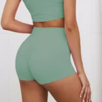 2022 new Sport Yoga Shorts Women Gym Clothes Fitness Sportswear booty scrunch High Waist Short Dry Fit Squat Proof Tracksuit