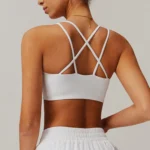 Women Sexy Scrunch Sports Bra Gym Top Women Neck Hanging Back Women Sportswear Yoga Underwear Fitness Workout Yoga Clothing