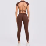 Sexy 2Pcs Soften Yoga Suit Women Fitness Leggings Training Suit Vest Suit Sportswear Women Gym Sports Sets Women Yoga Set